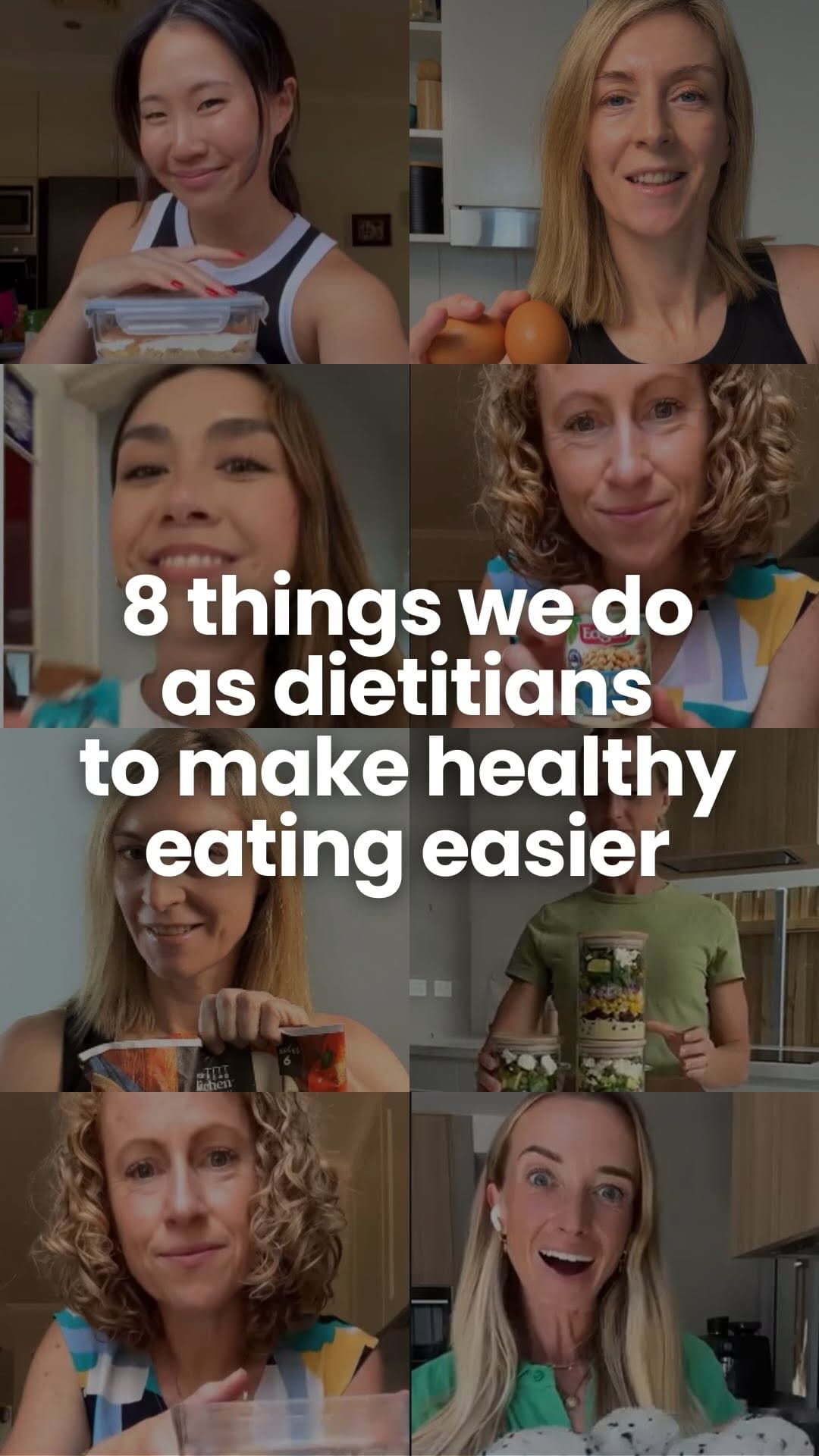 Post 3 by The Lifestyle Dietitian on Instagram (video)