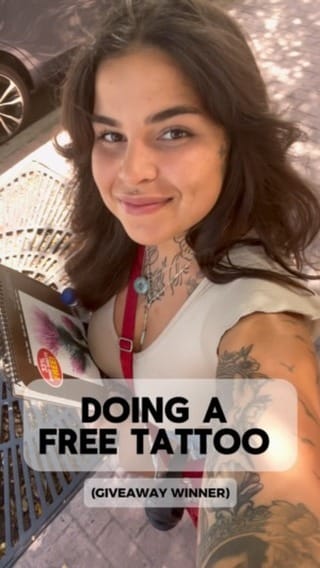 Post 10 by Ellie Iglesias| Tattoo Artist on Instagram (video)