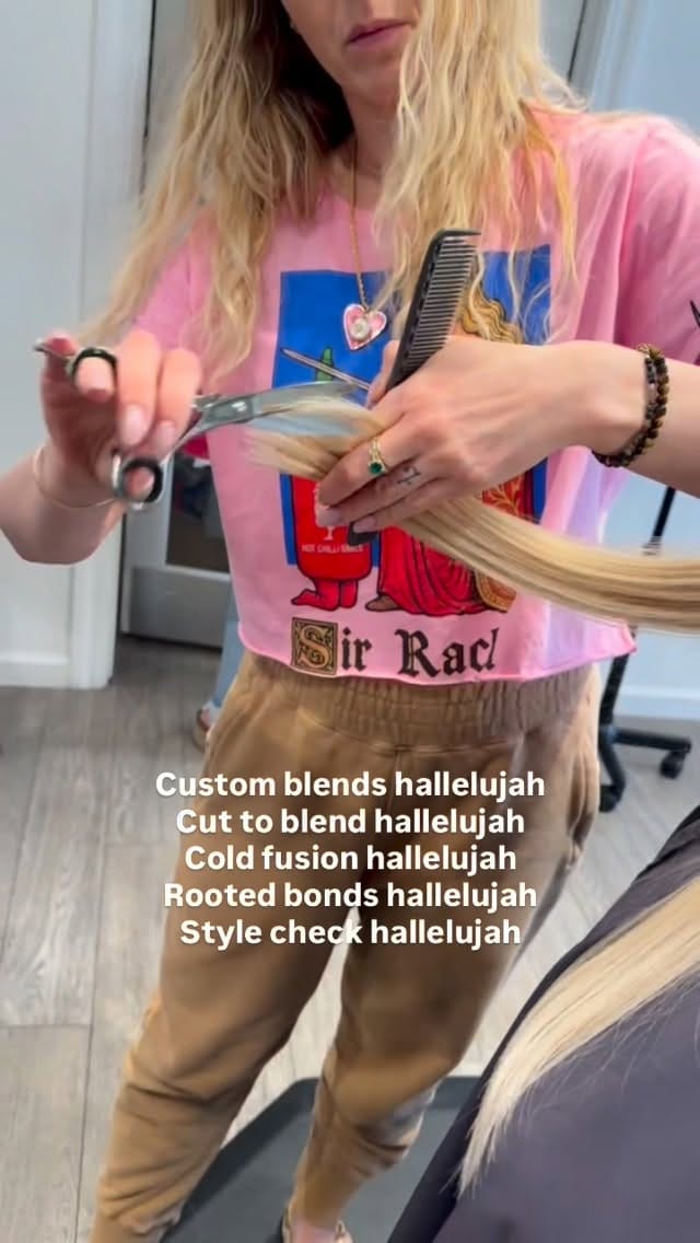 Post 5 by Michelle Lane Extensions on Instagram (video)