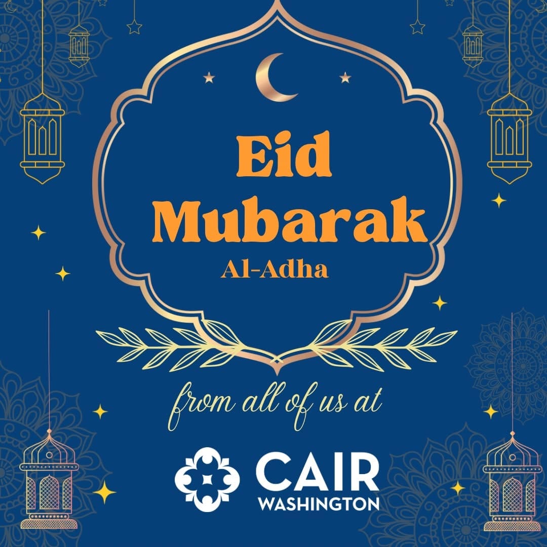 Post 1 by CAIR Washington on Instagram (image)