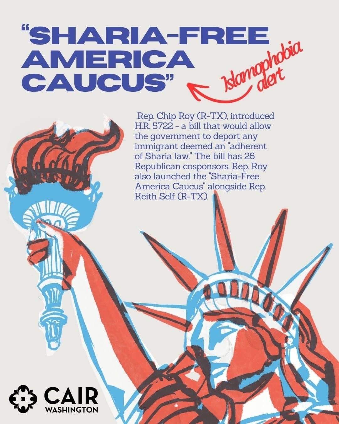Post 2 by CAIR Washington on Instagram (carousel)