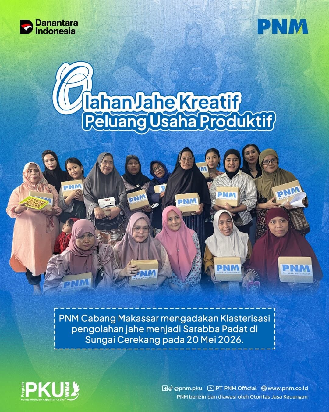 Post 3 by PNM Cabang Makassar on Instagram (carousel)