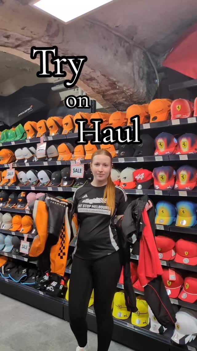 Post 1 by Pit Stop Melbourne - Official F1 Merchandise on Instagram (video)