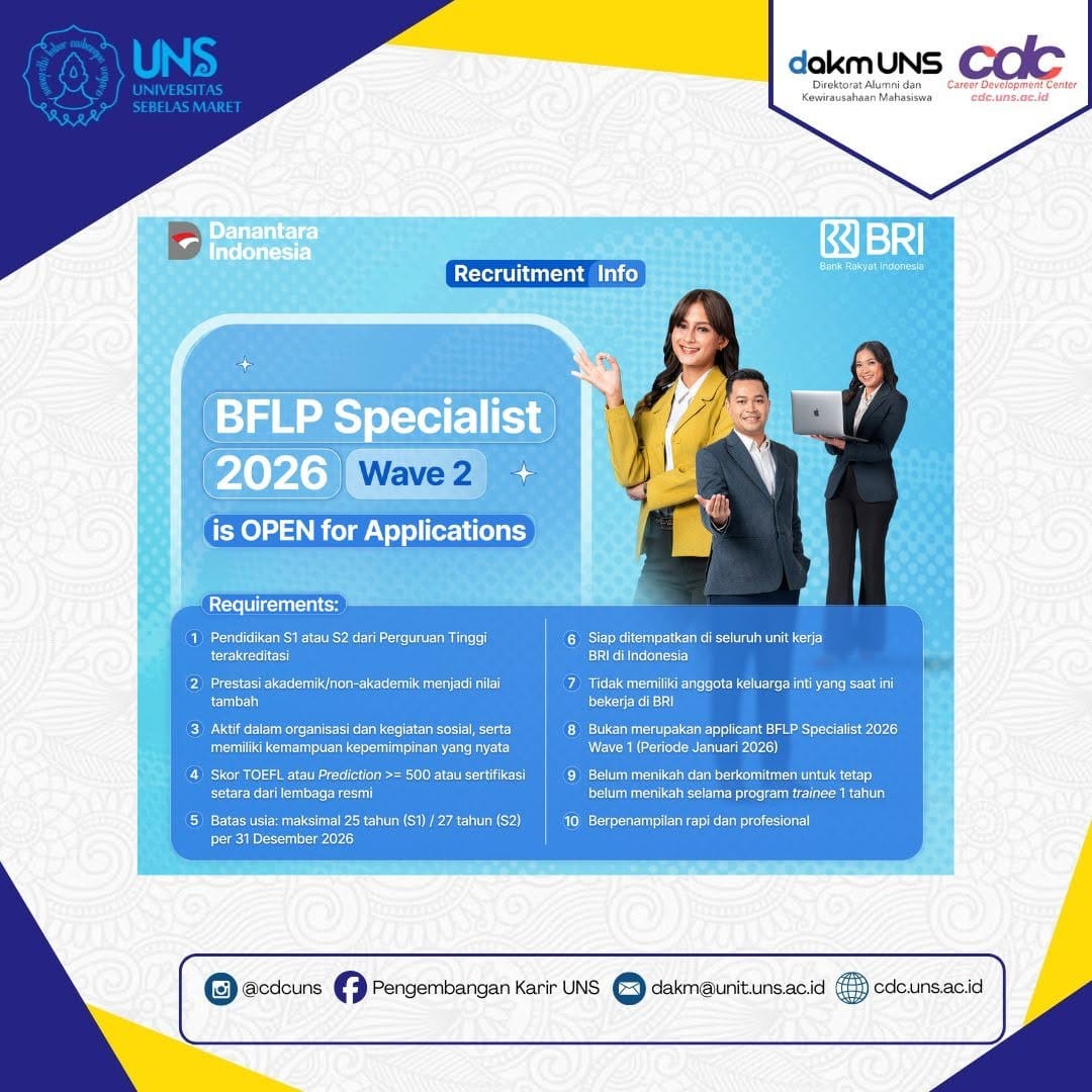 Post 7 by Career Development Center UNS on Instagram (carousel)