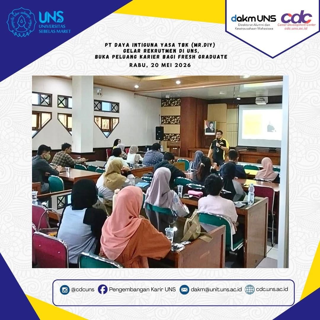 Post 4 by Career Development Center UNS on Instagram (image)