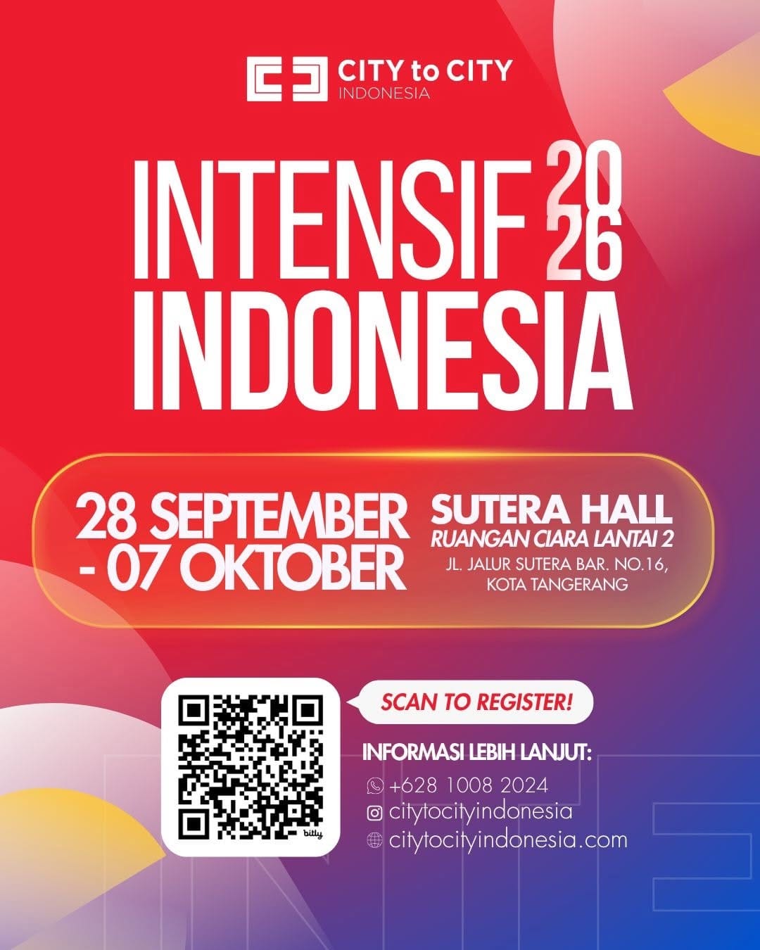Post 10 by City to City Indonesia on Instagram (carousel)