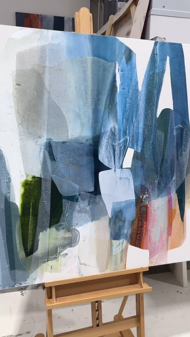 Post 9 by Lynn Sanders Art on Instagram (video)
