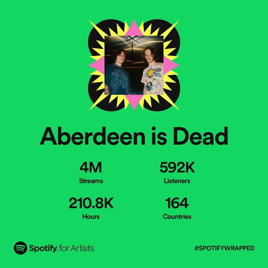 Post 10 by ABERDEEN IS DEAD on Instagram (carousel)