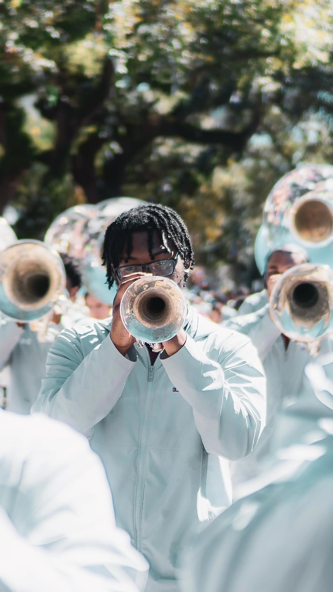Post 6 by Texas Southern University “Ocean of Soul” Marching Band on Instagram (video)
