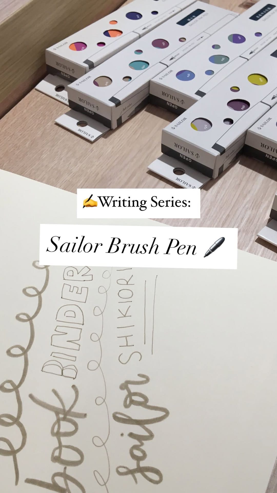 Post 7 by Bookbinders Design Stationery on Instagram (video)