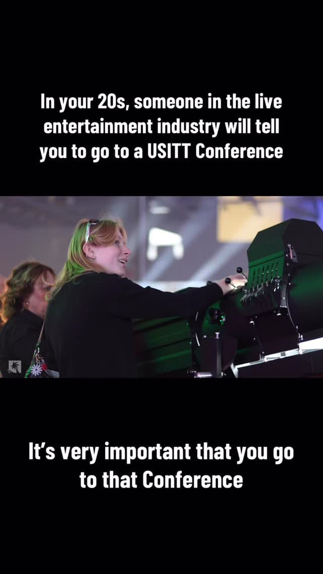 Post 10 by USITT on Instagram (video)