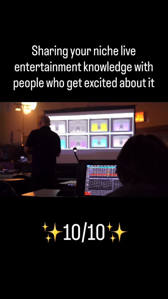 Post 1 by USITT on Instagram (video)