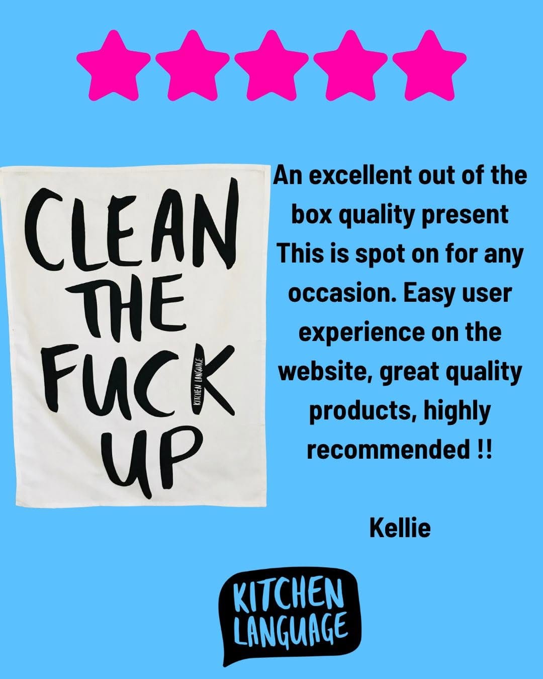 Post 5 by Kitchen Language - Cheeky Sweary Kitchen Products on Instagram (carousel)