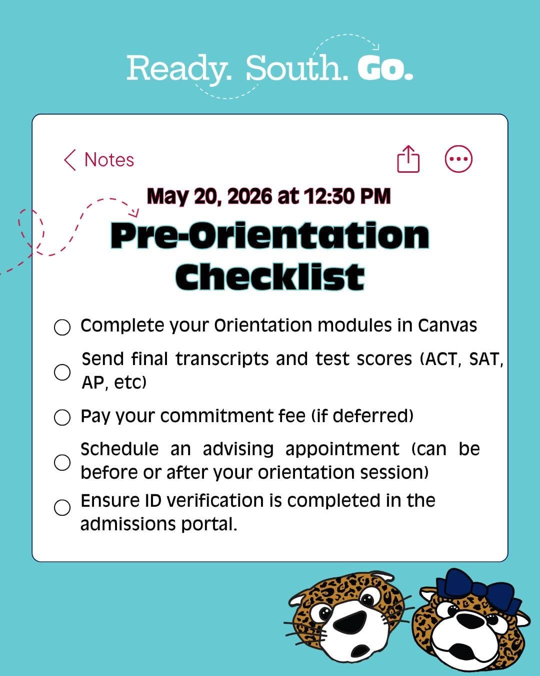 Post 1 by University of South Alabama Office of Admissions on Instagram (image)