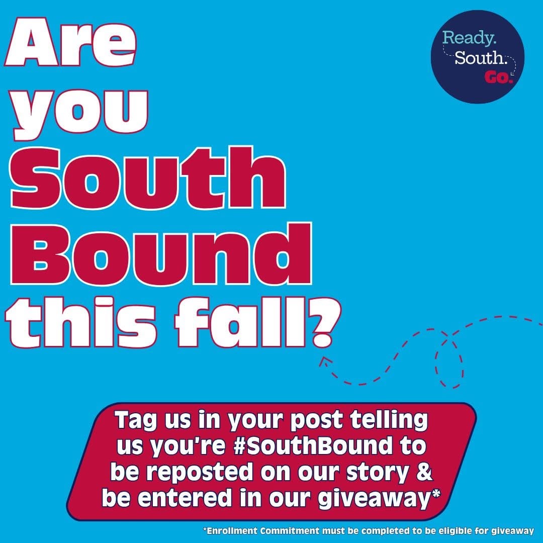 Post 3 by University of South Alabama Office of Admissions on Instagram (carousel)