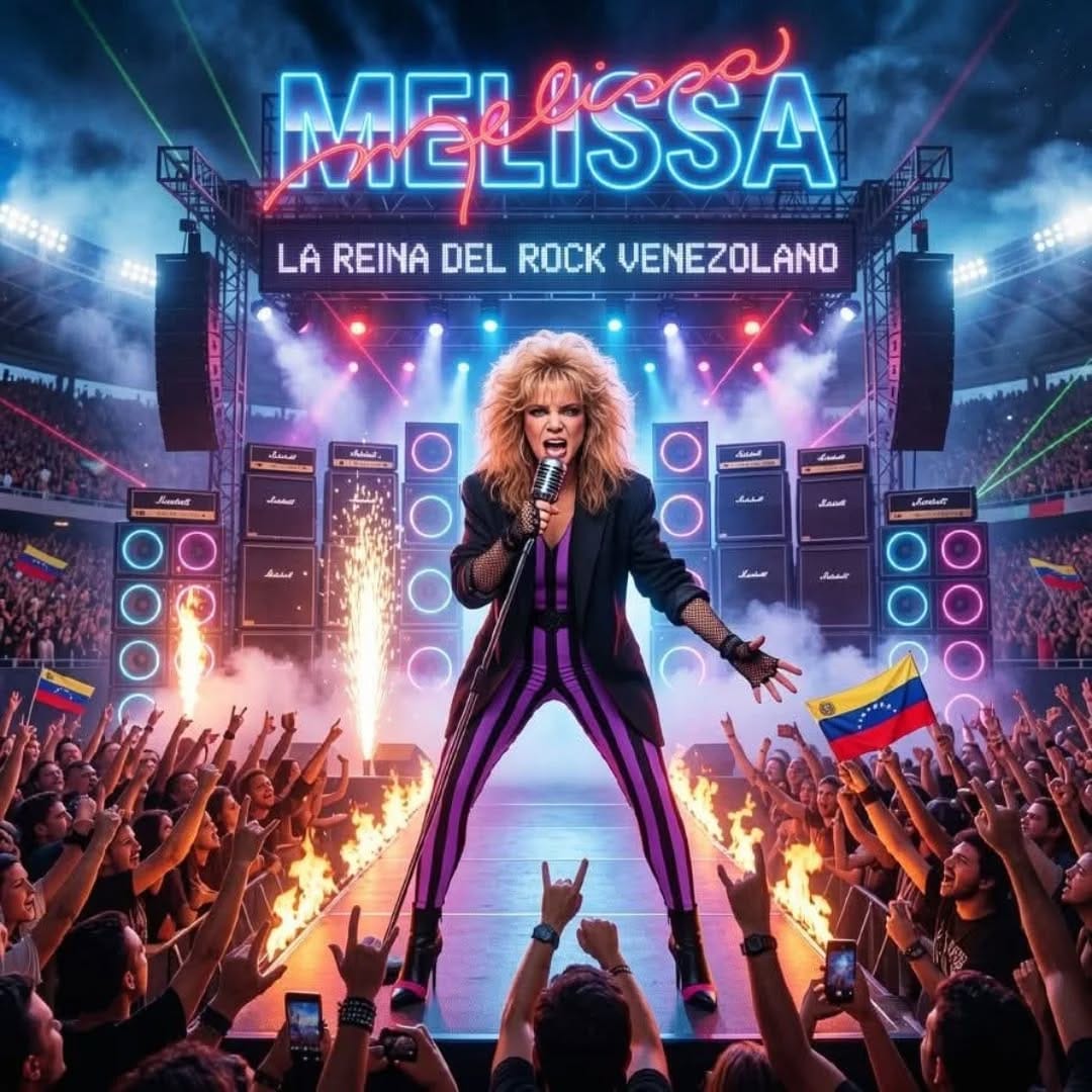 Post 1 by Melissa "La Reina del Rock" on Instagram (image)