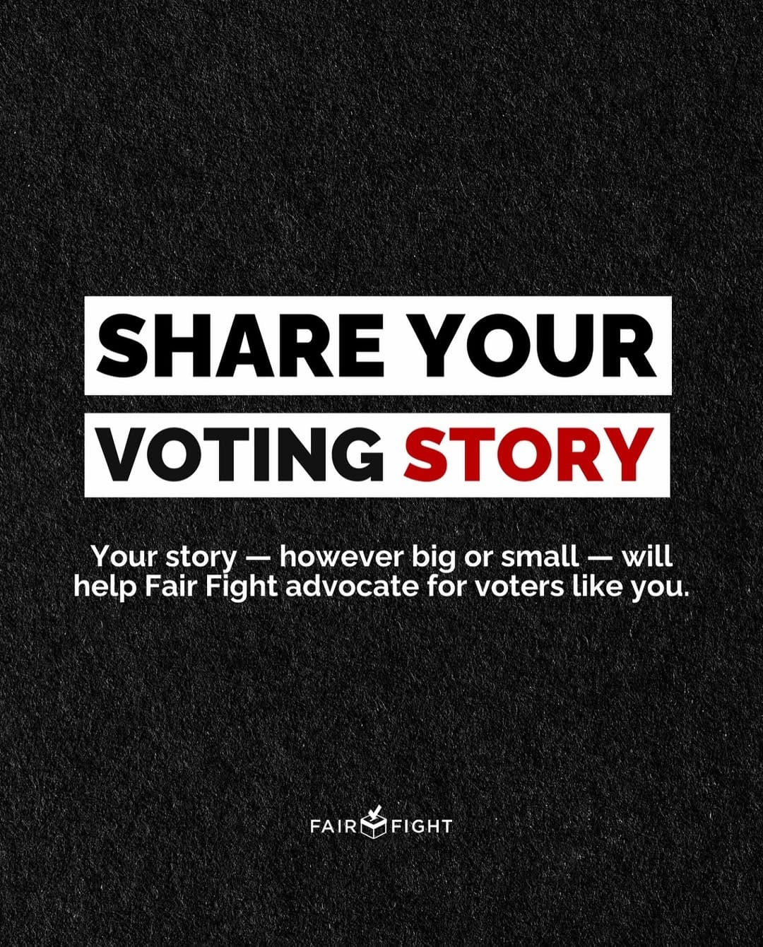 Post 4 by Fair Fight Action on Instagram (image)