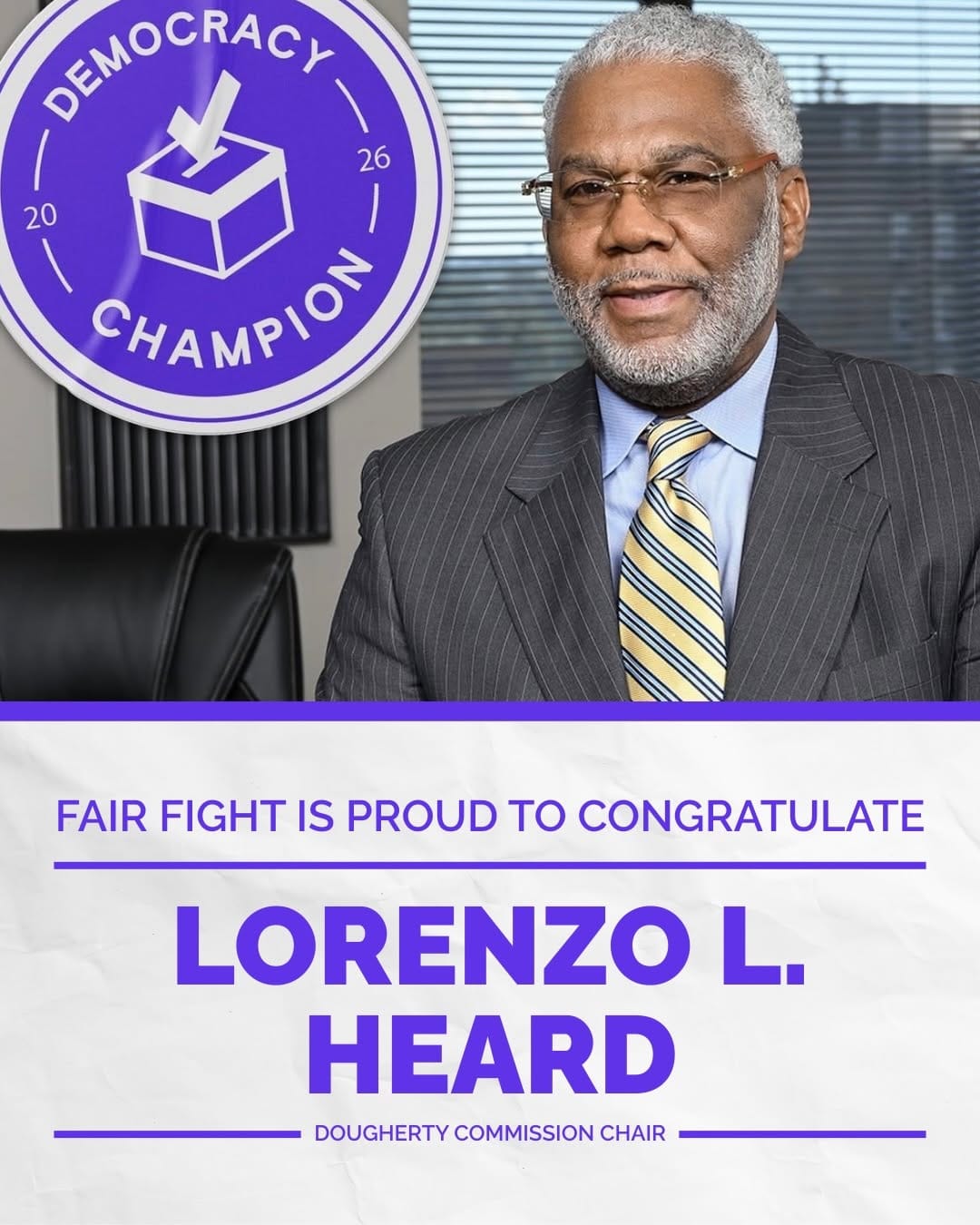 Post 5 by Fair Fight Action on Instagram (carousel)