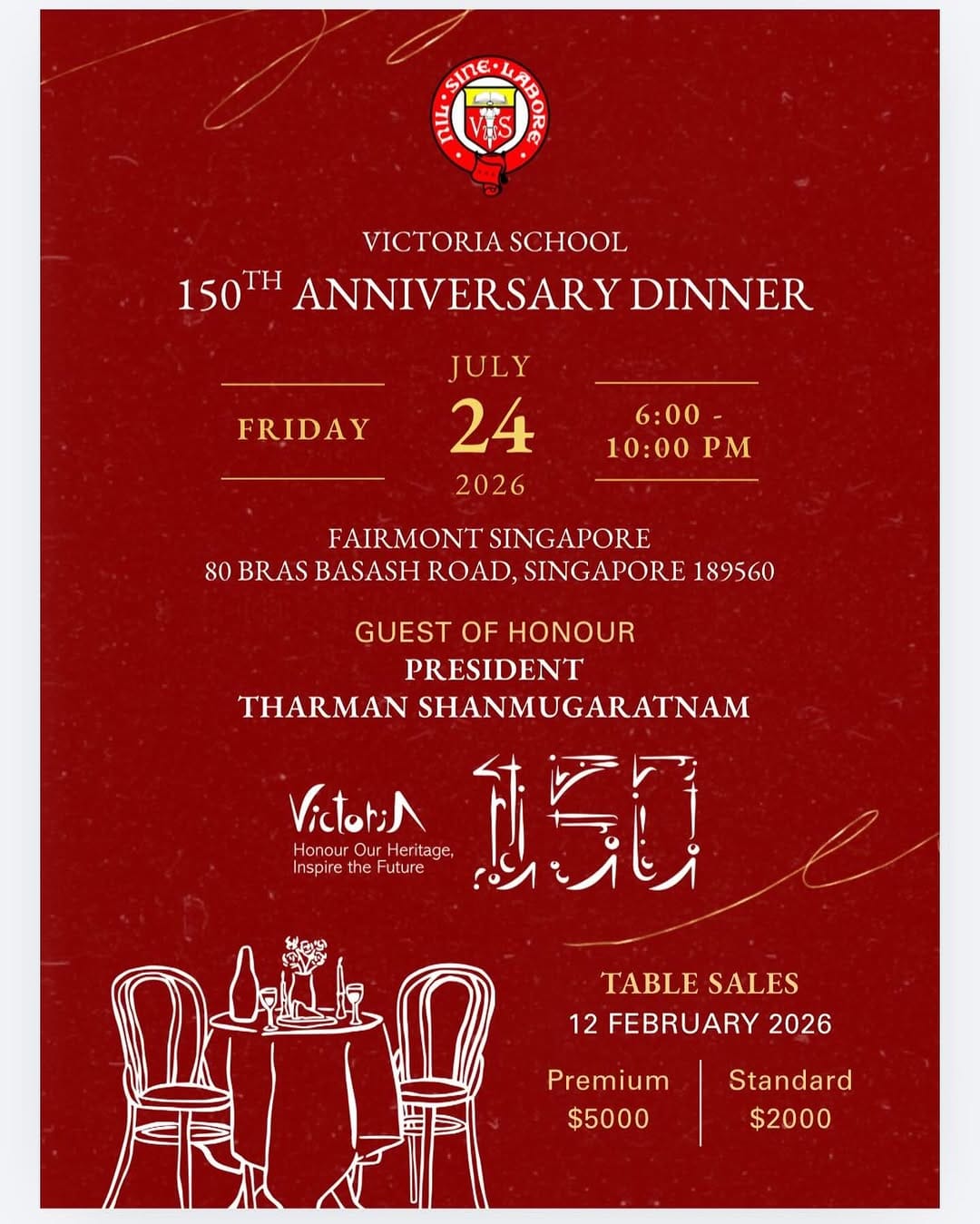 Post 10 by Victoria School Singapore on Instagram (image)