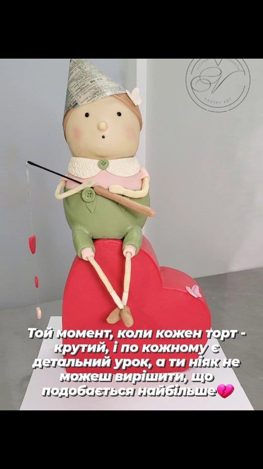 Post 9 by Кондитерські уроки Вікторії Загородньої on Instagram (video)