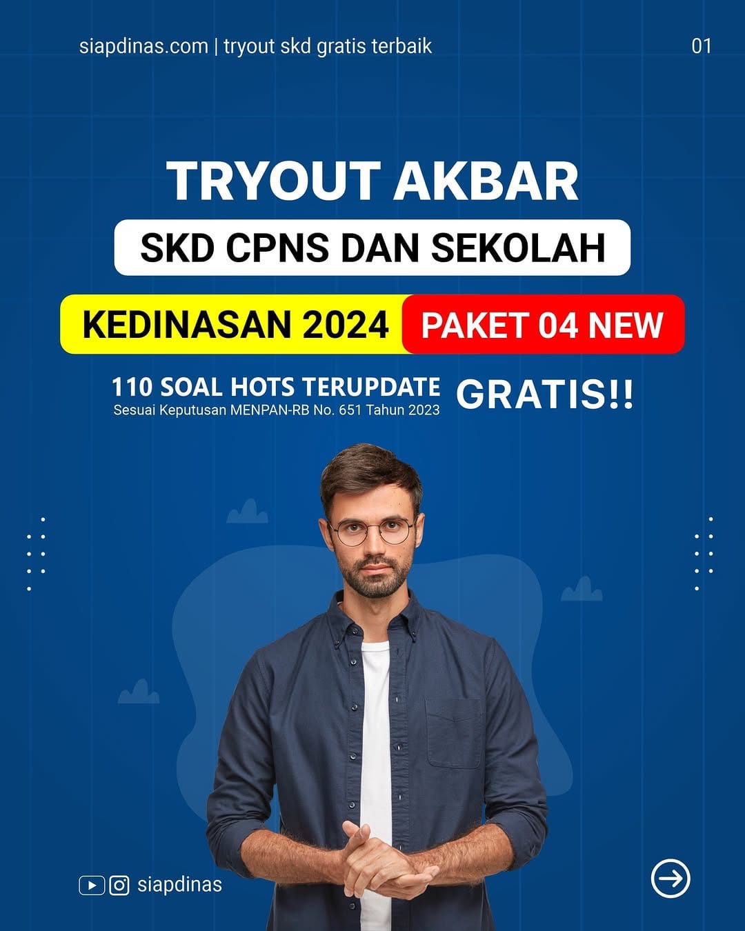 Post 8 by TRYOUT CPNS KEDINASAN TNI POLRI on Instagram (carousel)