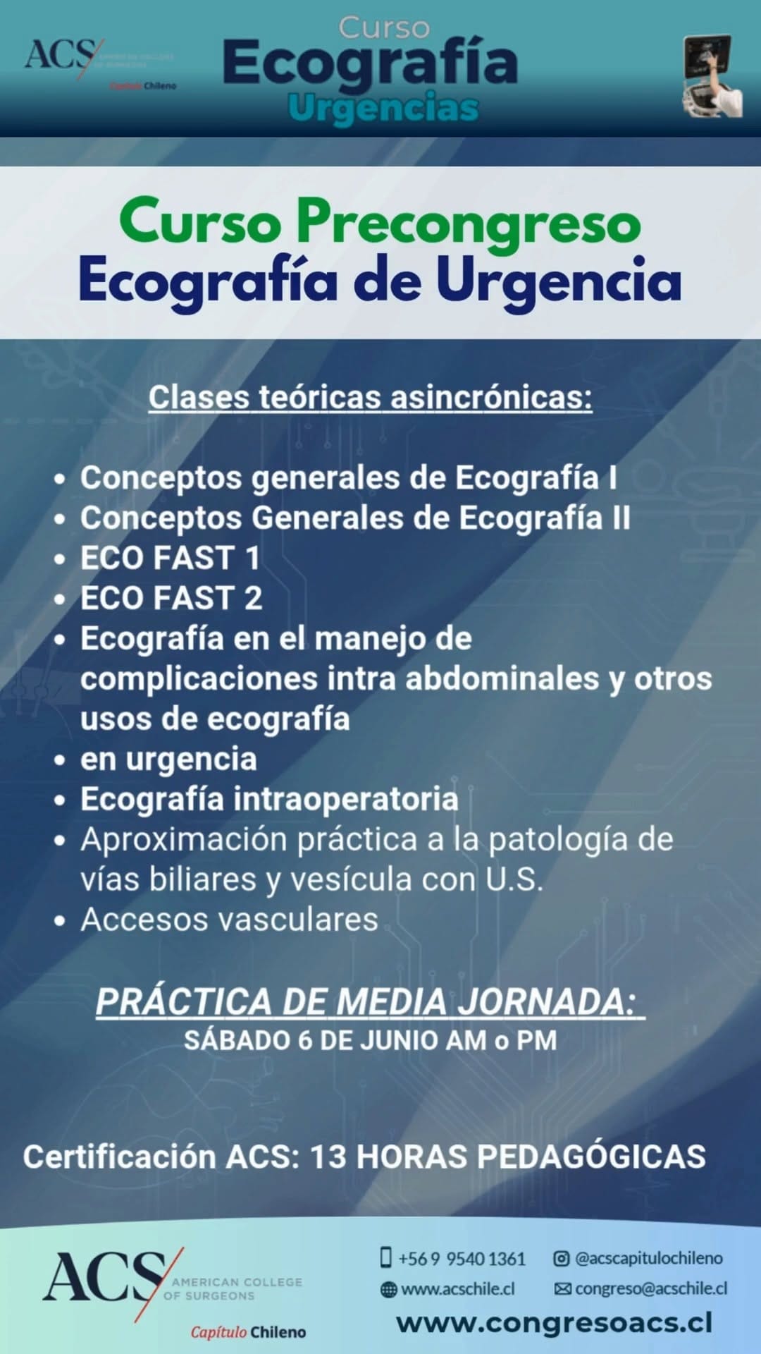 Post 8 by ACS Capítulo Chileno on Instagram (video)