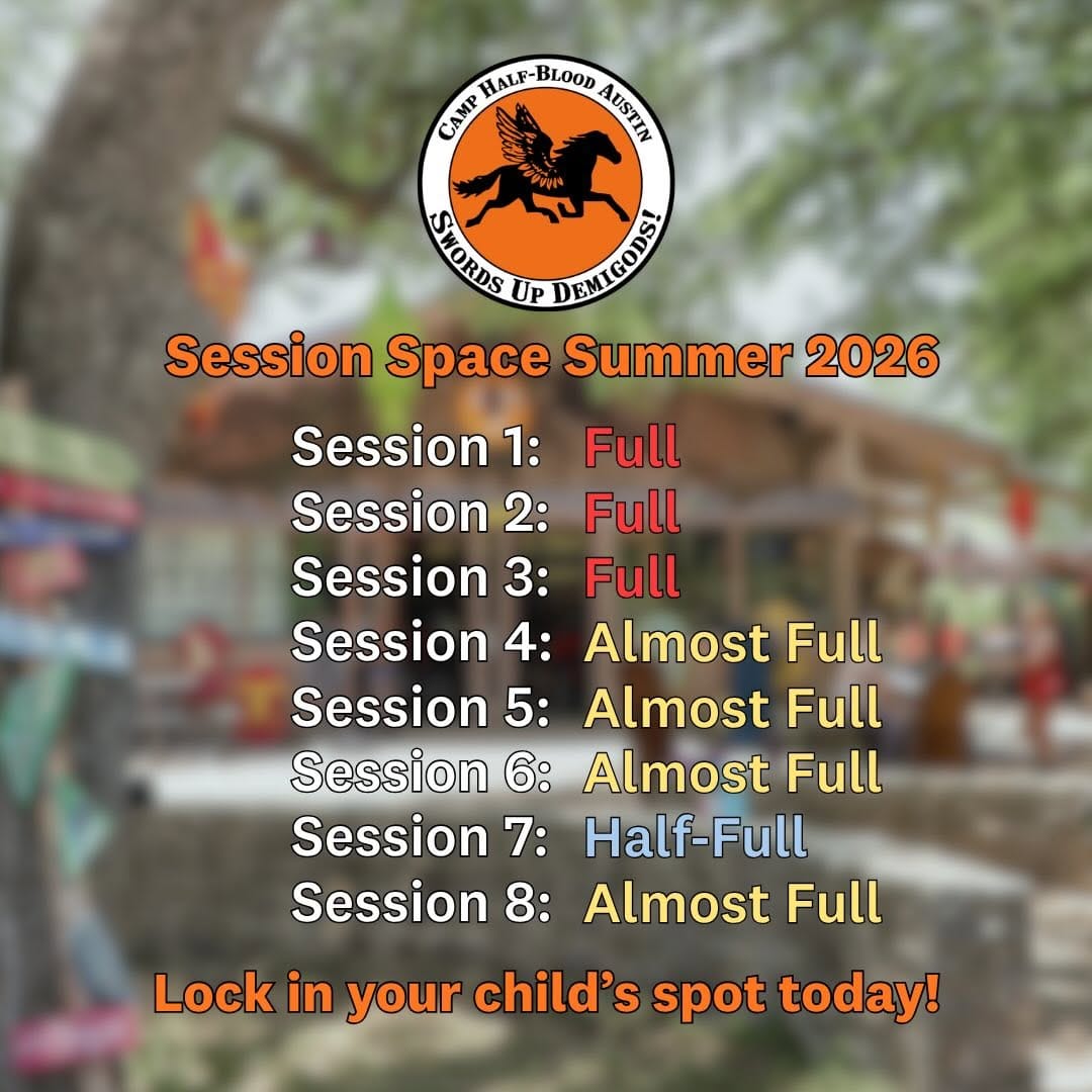 Post 8 by Camp Half-Blood Austin on Instagram (image)