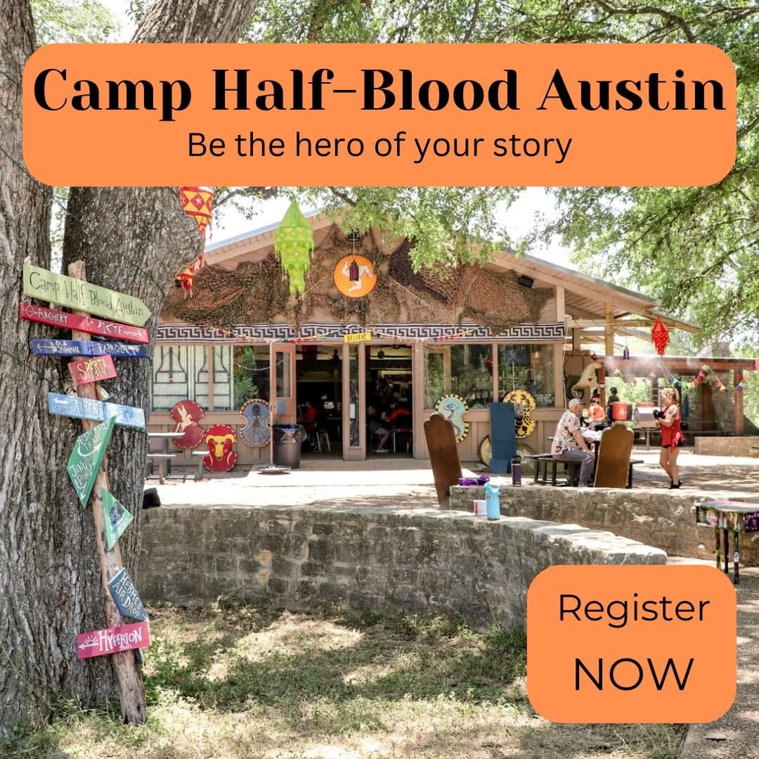 Post 10 by Camp Half-Blood Austin on Instagram (carousel)