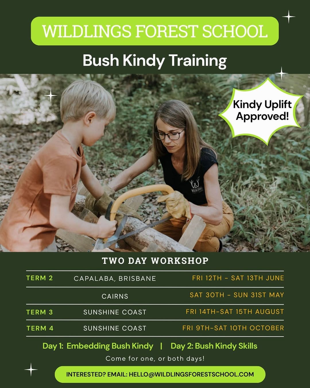 Post 10 by Wildlings Forest School on Instagram (image)