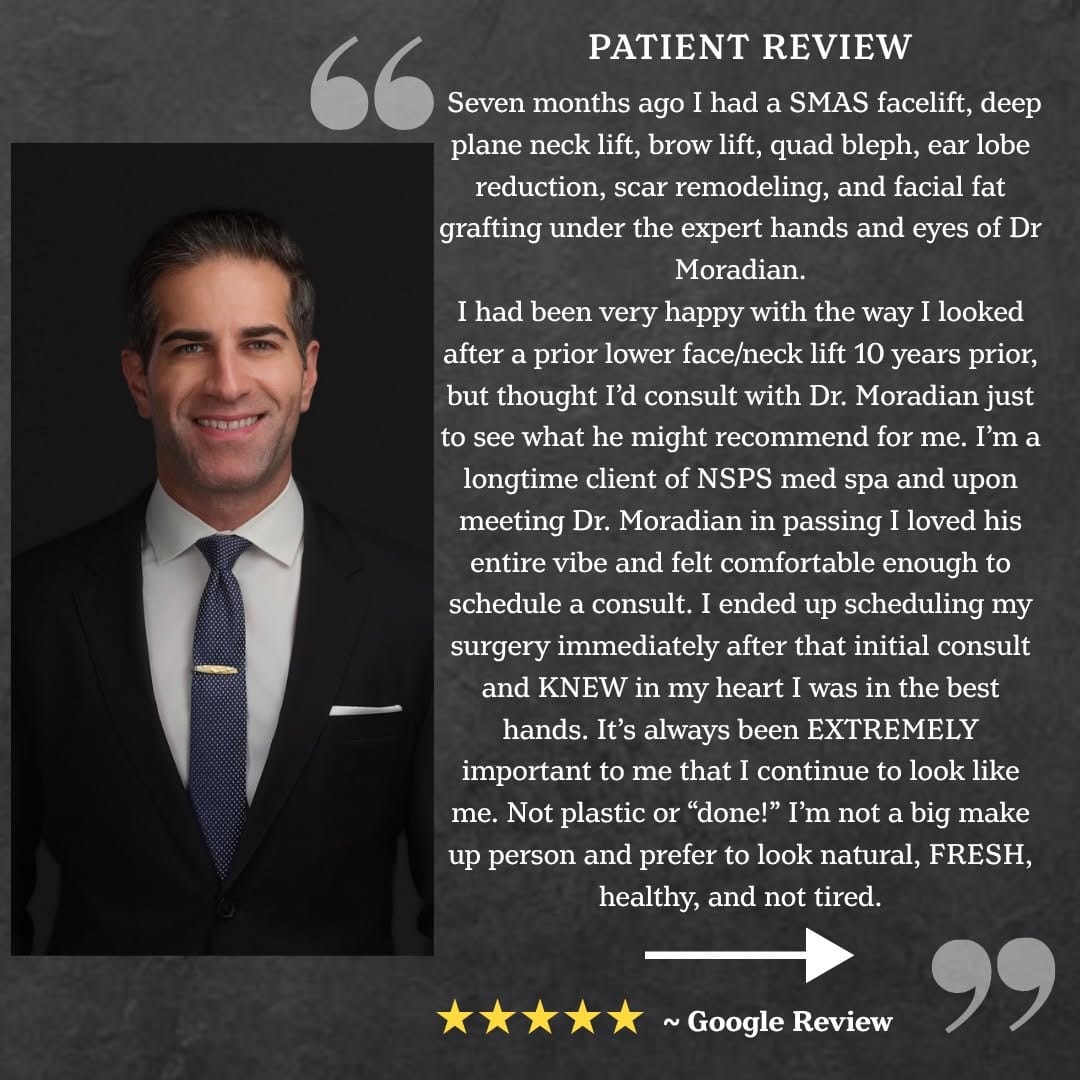 Post 5 by Simon Moradian, MD on Instagram (carousel)