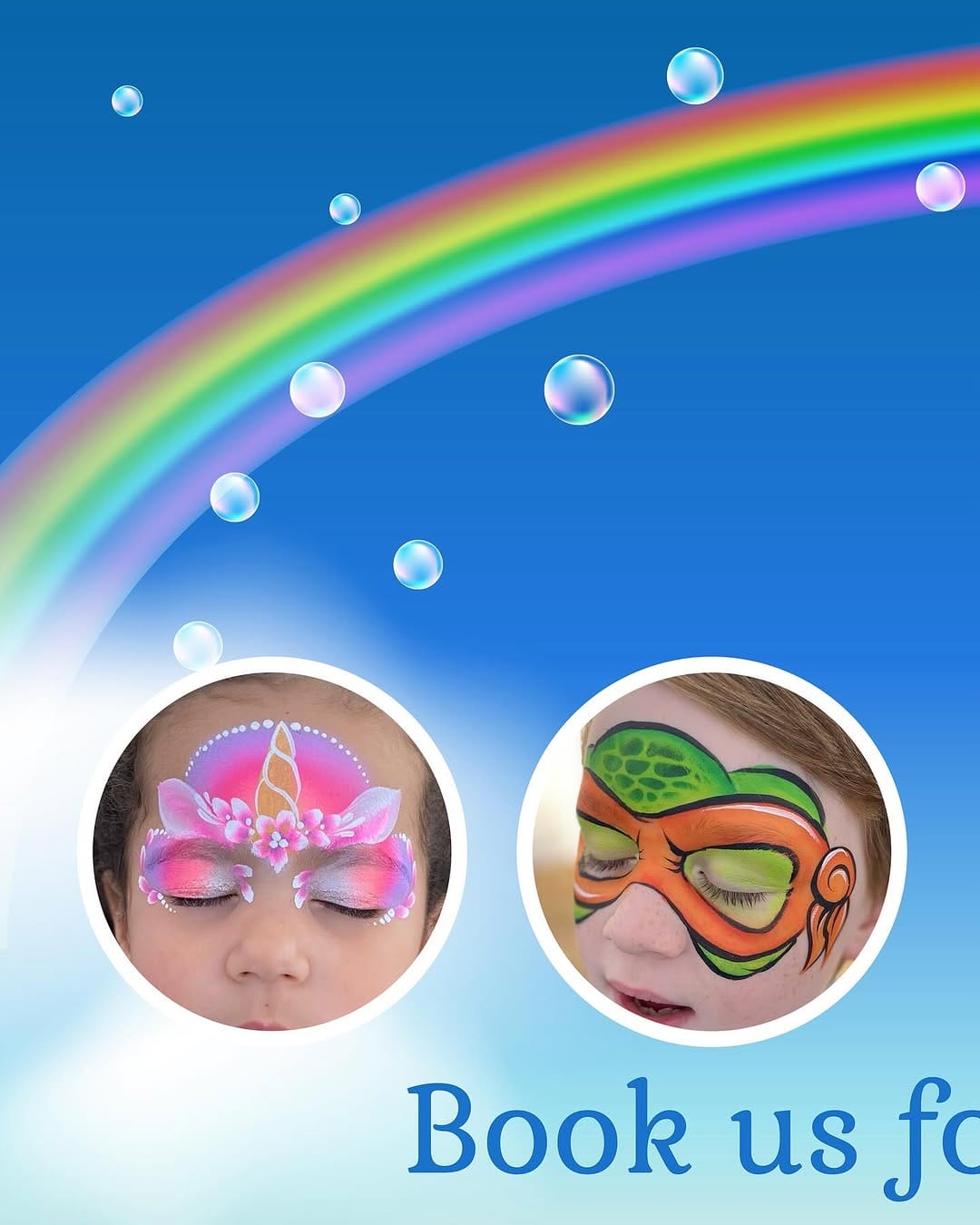 Post 8 by Miss Squiggles | Natalie | Professional Face Painter | Melbourne on Instagram (image)