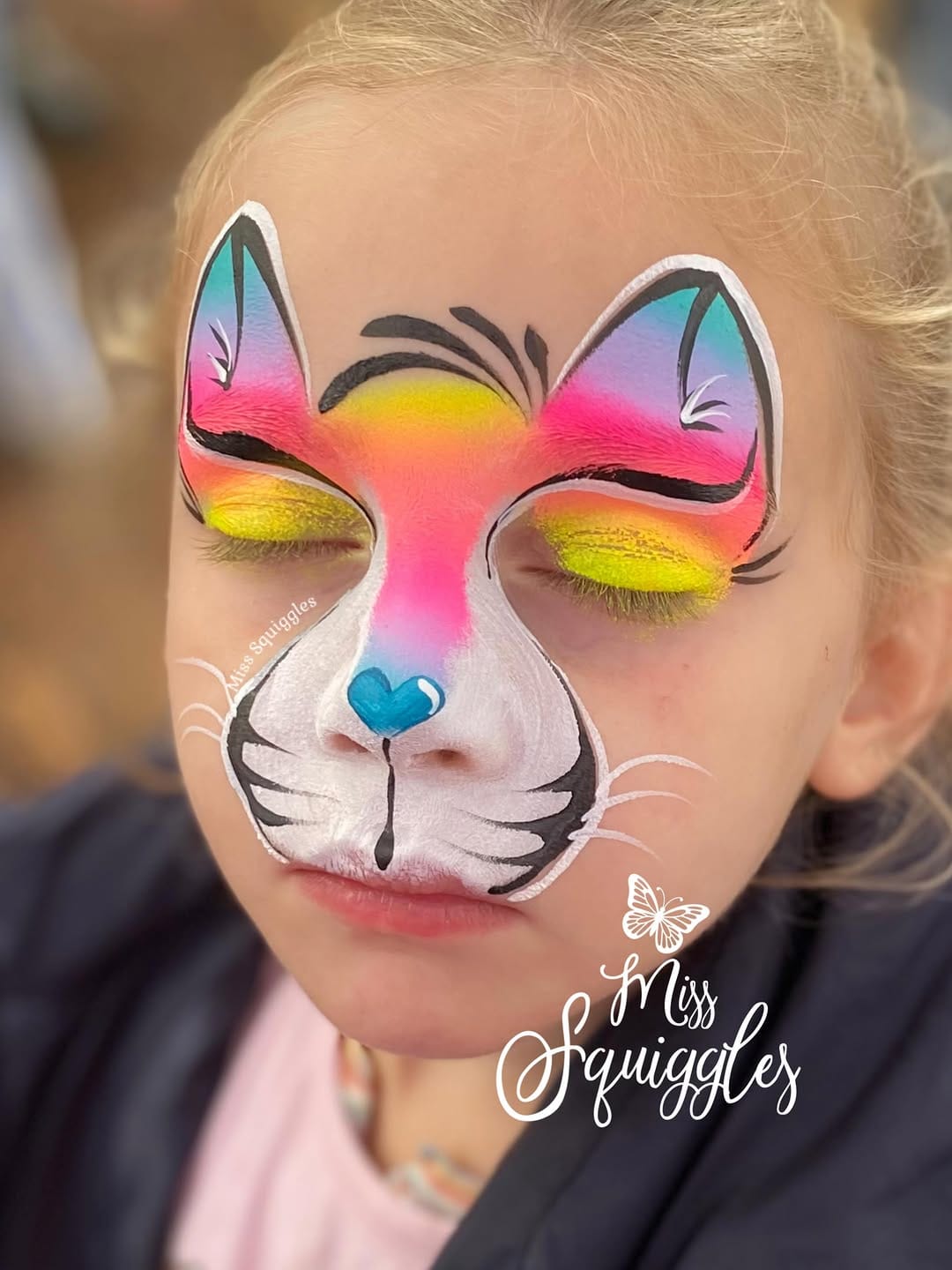 Post 6 by Miss Squiggles | Natalie | Professional Face Painter | Melbourne on Instagram (image)