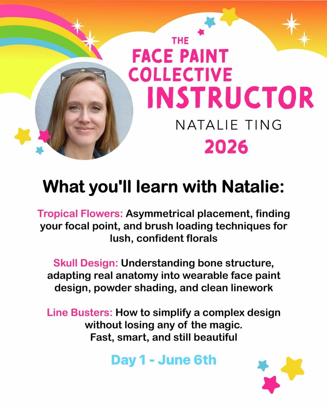 Post 2 by Miss Squiggles | Natalie | Professional Face Painter | Melbourne on Instagram (image)