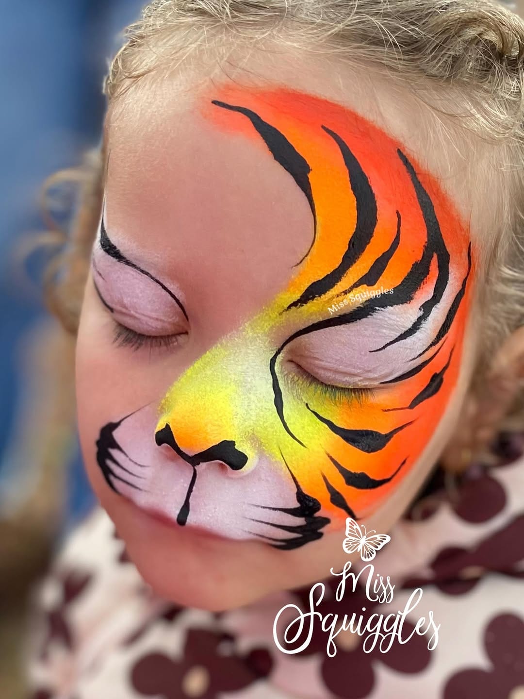 Post 5 by Miss Squiggles | Natalie | Professional Face Painter | Melbourne on Instagram (image)