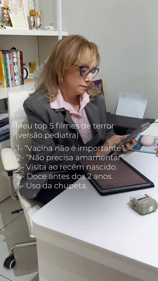 Post 5 by Dra. Vanuza Chagas - Pediatria em Fortaleza on Instagram (video)