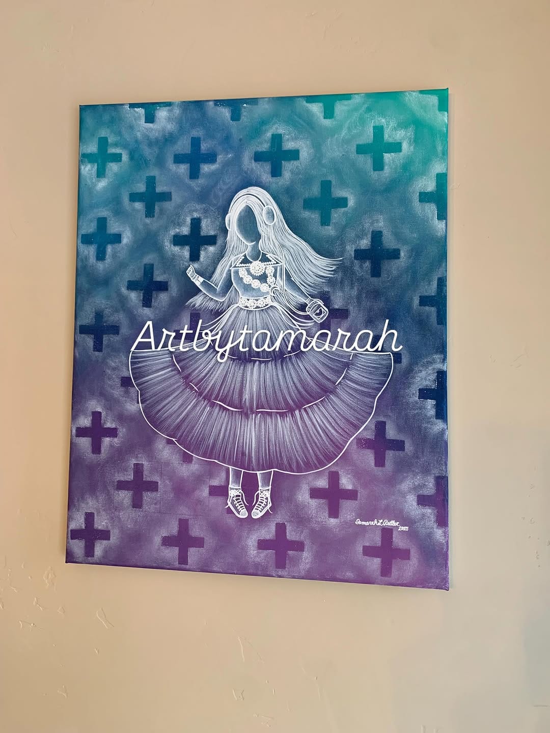Post 8 by Artbytamarah; Tamarah Lynn Tsinnie-Butler on Instagram (carousel)