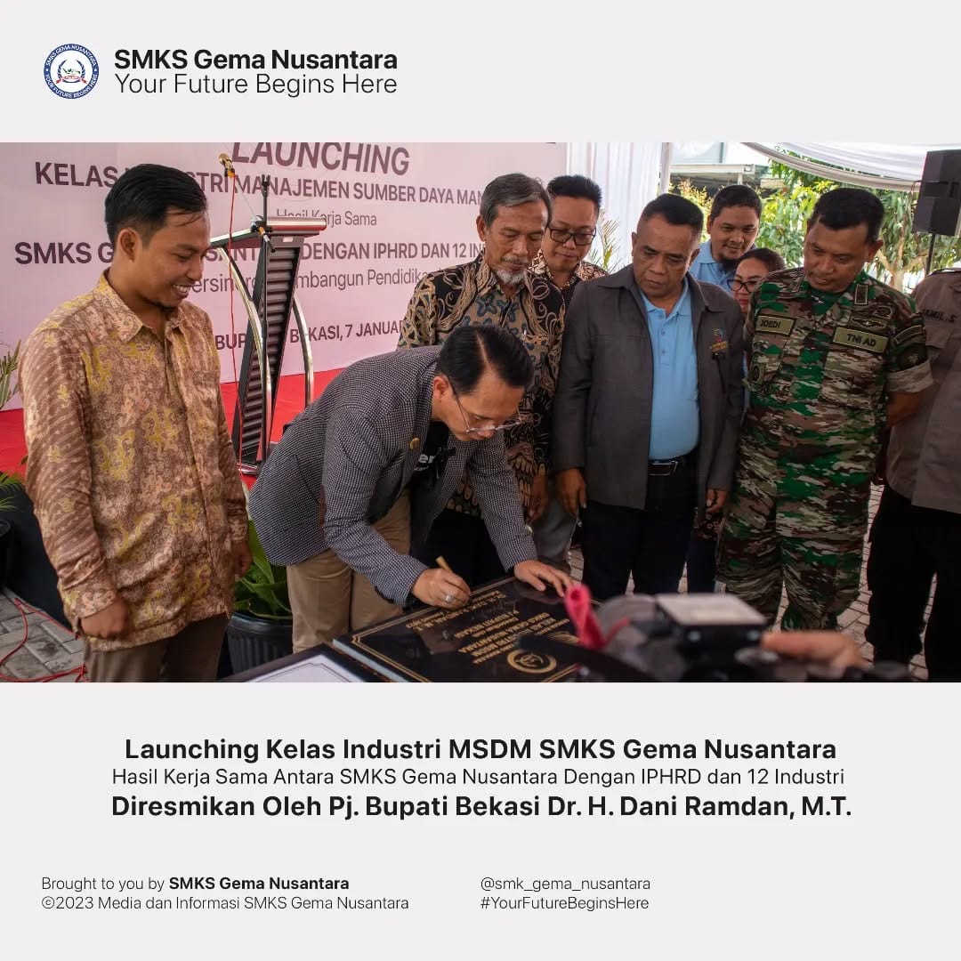 Post 10 by SMKS Pusat Keunggulan Gema Nusantara on Instagram (carousel)