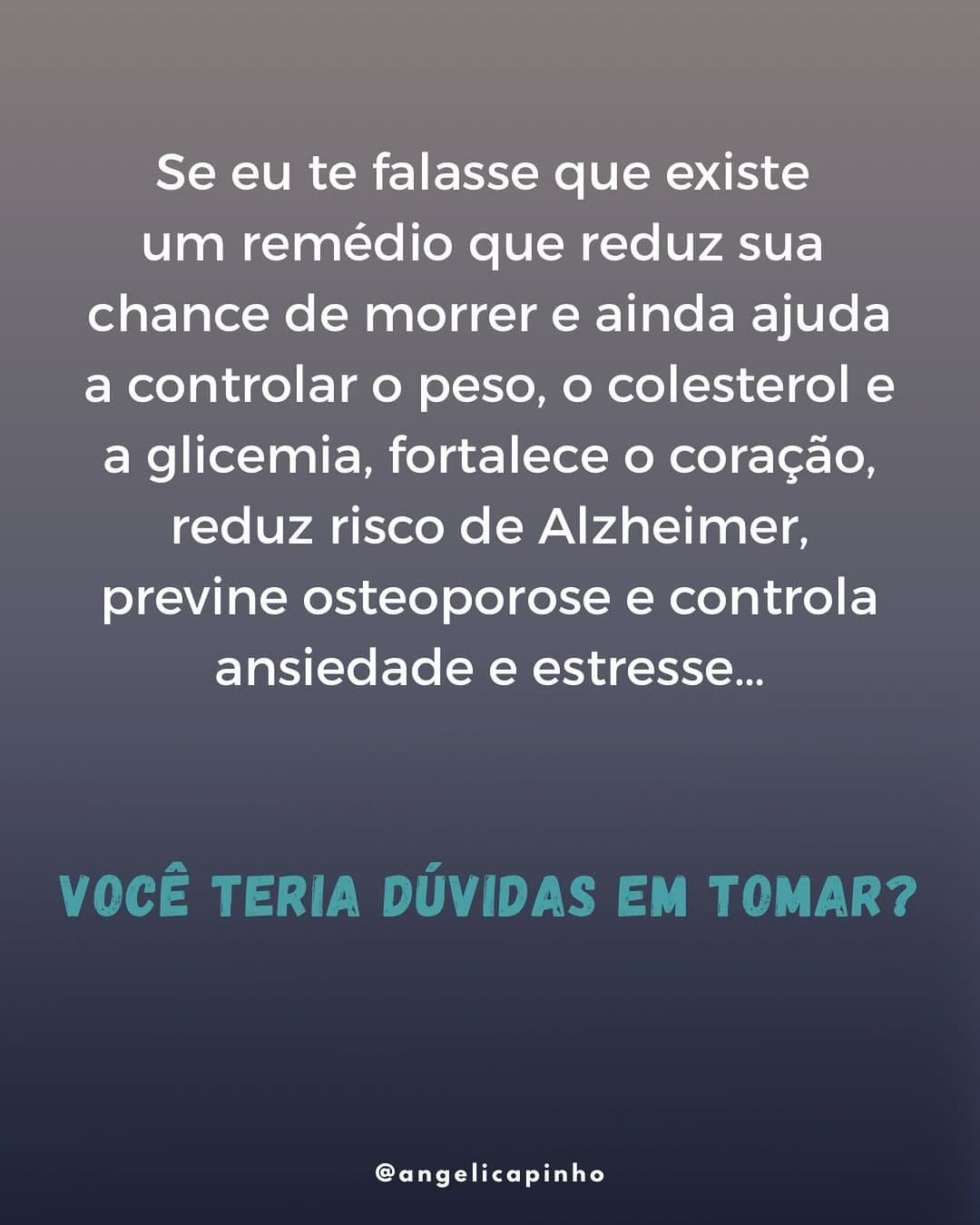 Post 5 by Dra. Angélica Pinho | MÉDICA Endocrinologista on Instagram (image)