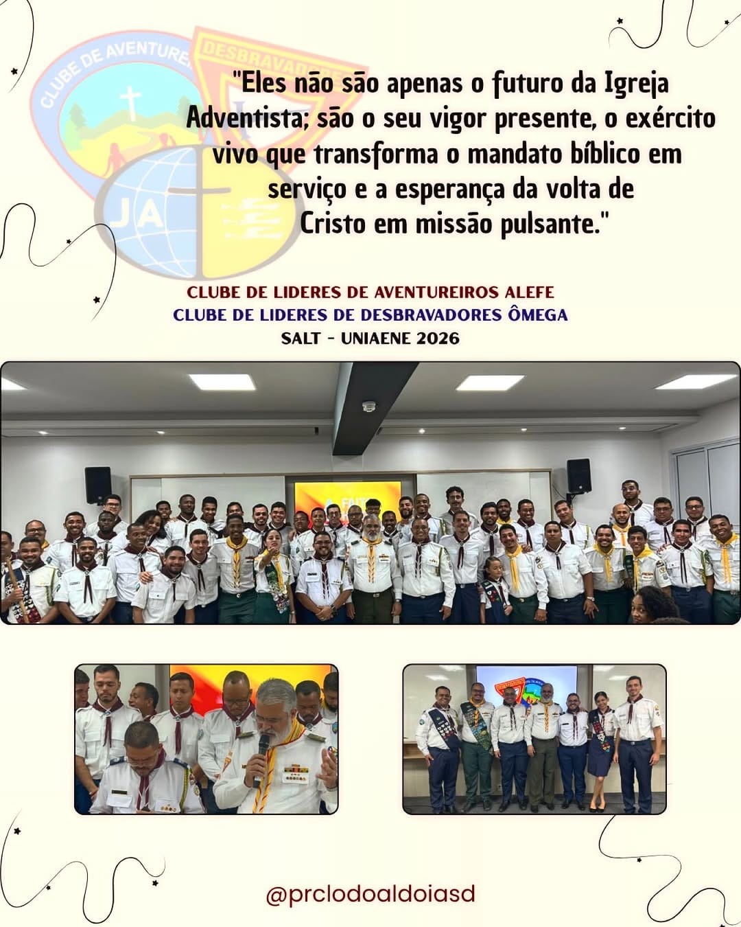 Post 4 by Seminário Adventista de Teologia - UNIAENE on Instagram (image)