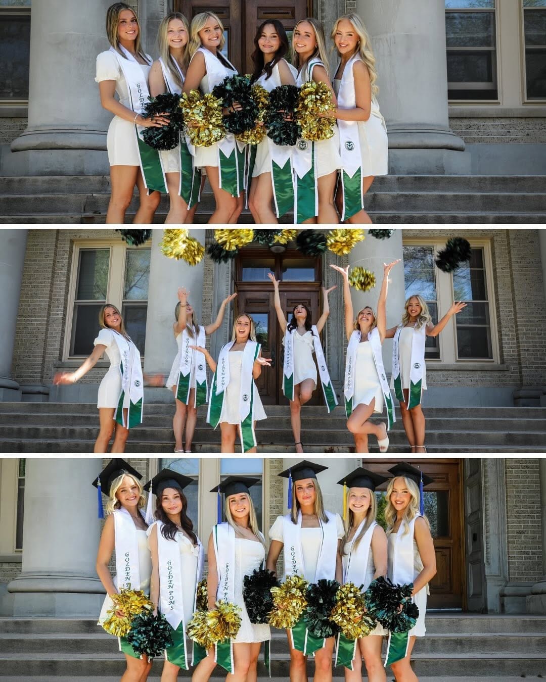 Post 2 by CSU Golden Poms Dance Team on Instagram (carousel)