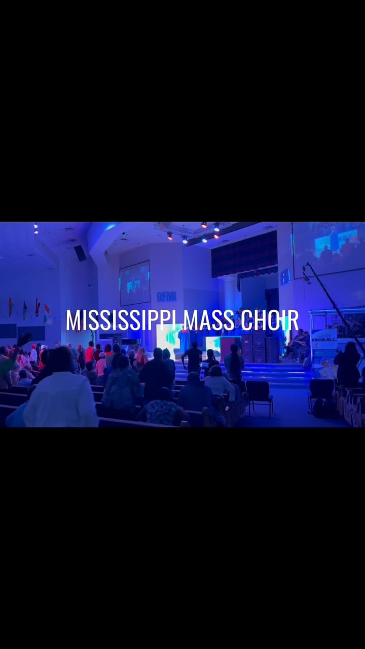 Post 9 by The Official Mississippi Mass Choir on Instagram (video)