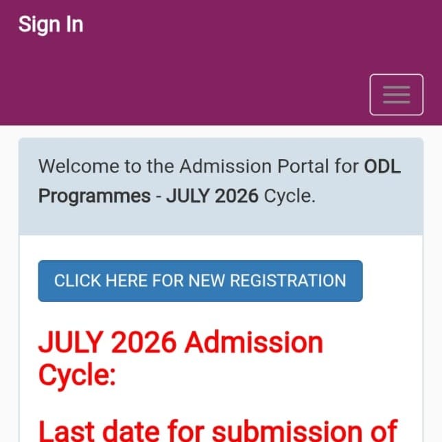 Post 2 by IGNOU on Instagram (image)