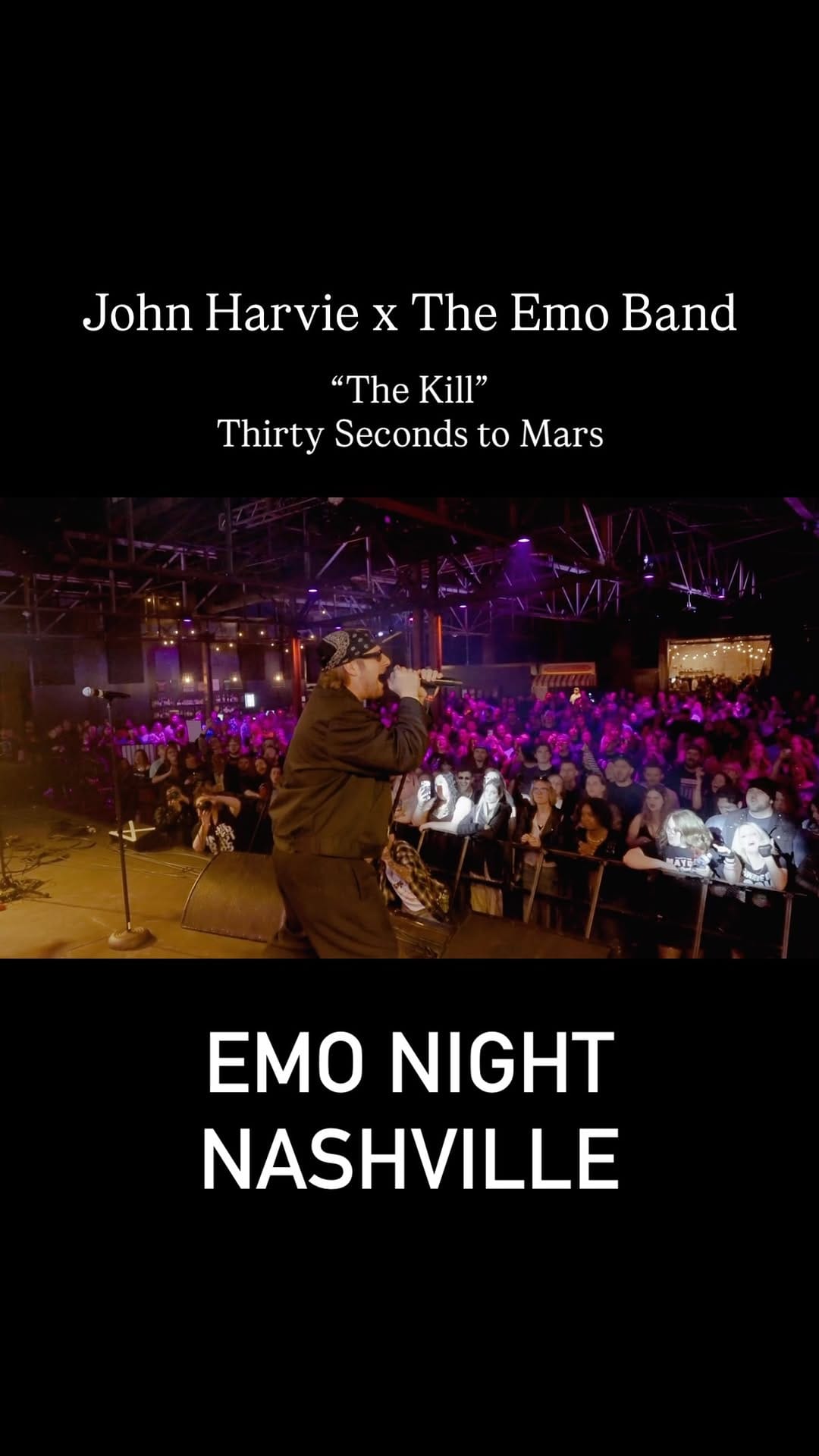 Post 2 by Emo Night Nashville on Instagram (video)