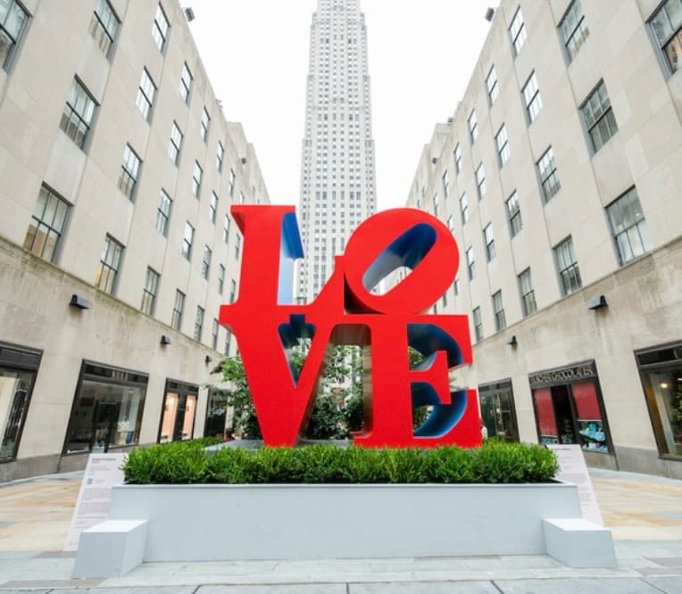 Post 1 by Robert Indiana on Instagram (image)