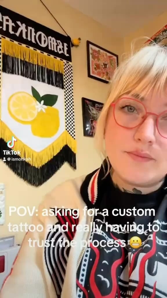 Post 10 by Monica Amneus | Custom Tattoos | Portland, Oregon on Instagram (video)