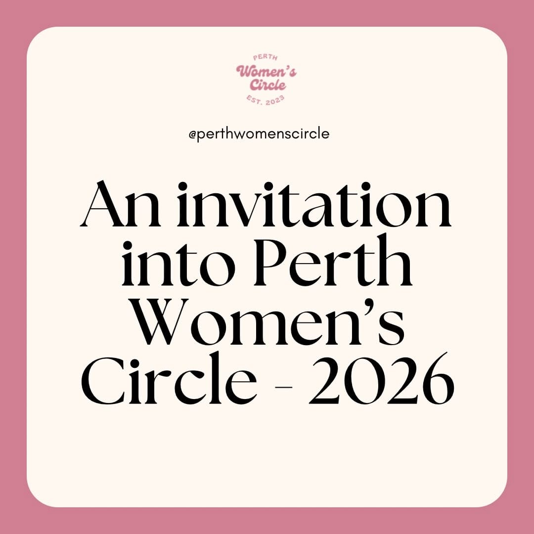 Post 8 by PERTH WOMENS CIRCLE ✨ | Hosted by Dinda on Instagram (carousel)