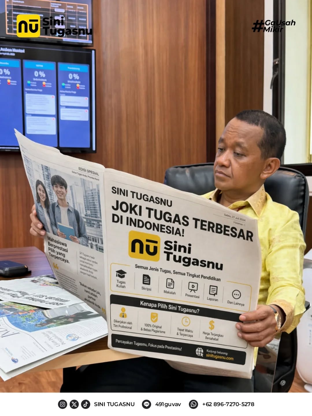 Post 3 by JOKI TUGAS TEPERCAYA on Instagram (image)