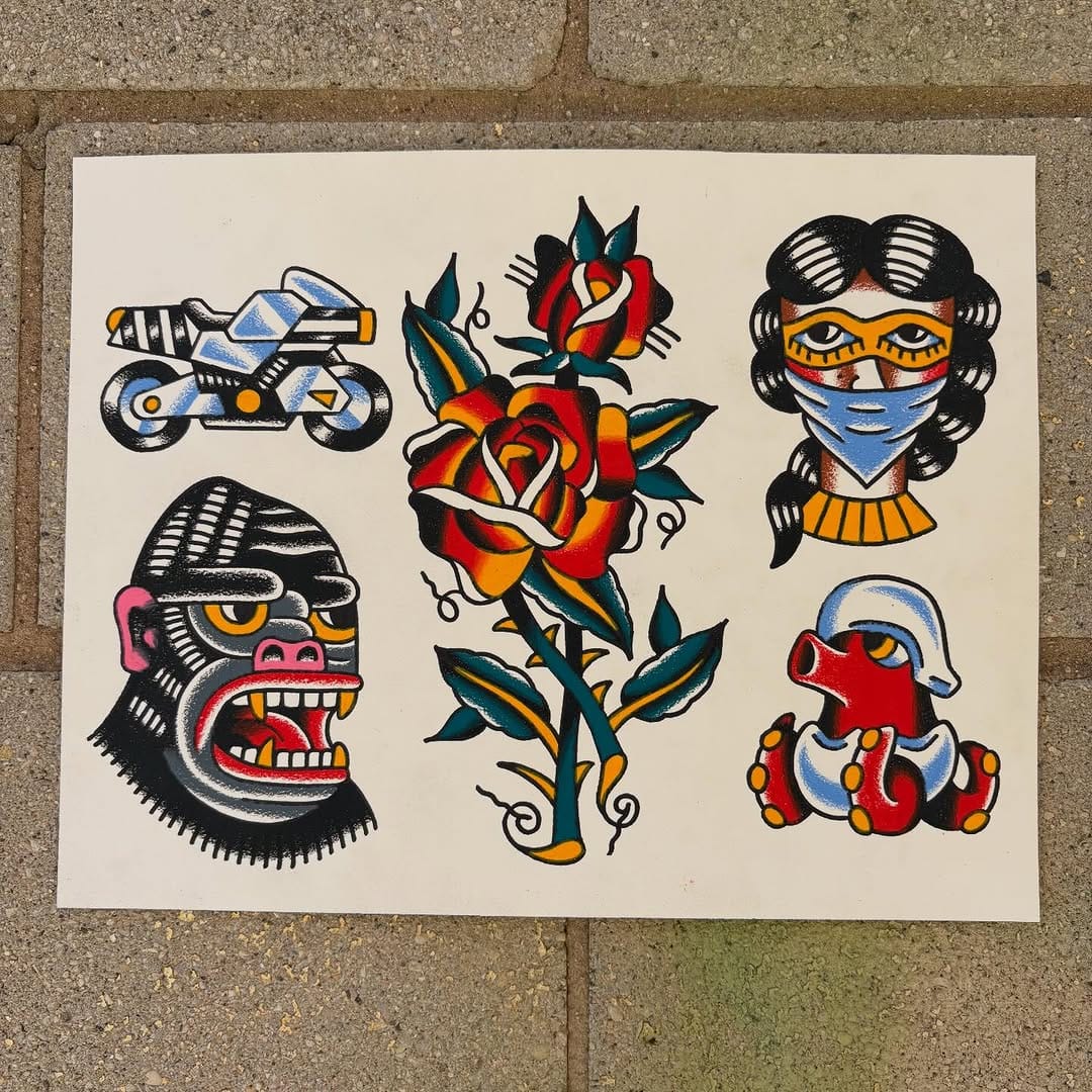 Post 4 by RUKUS TATTOO on Instagram (image)