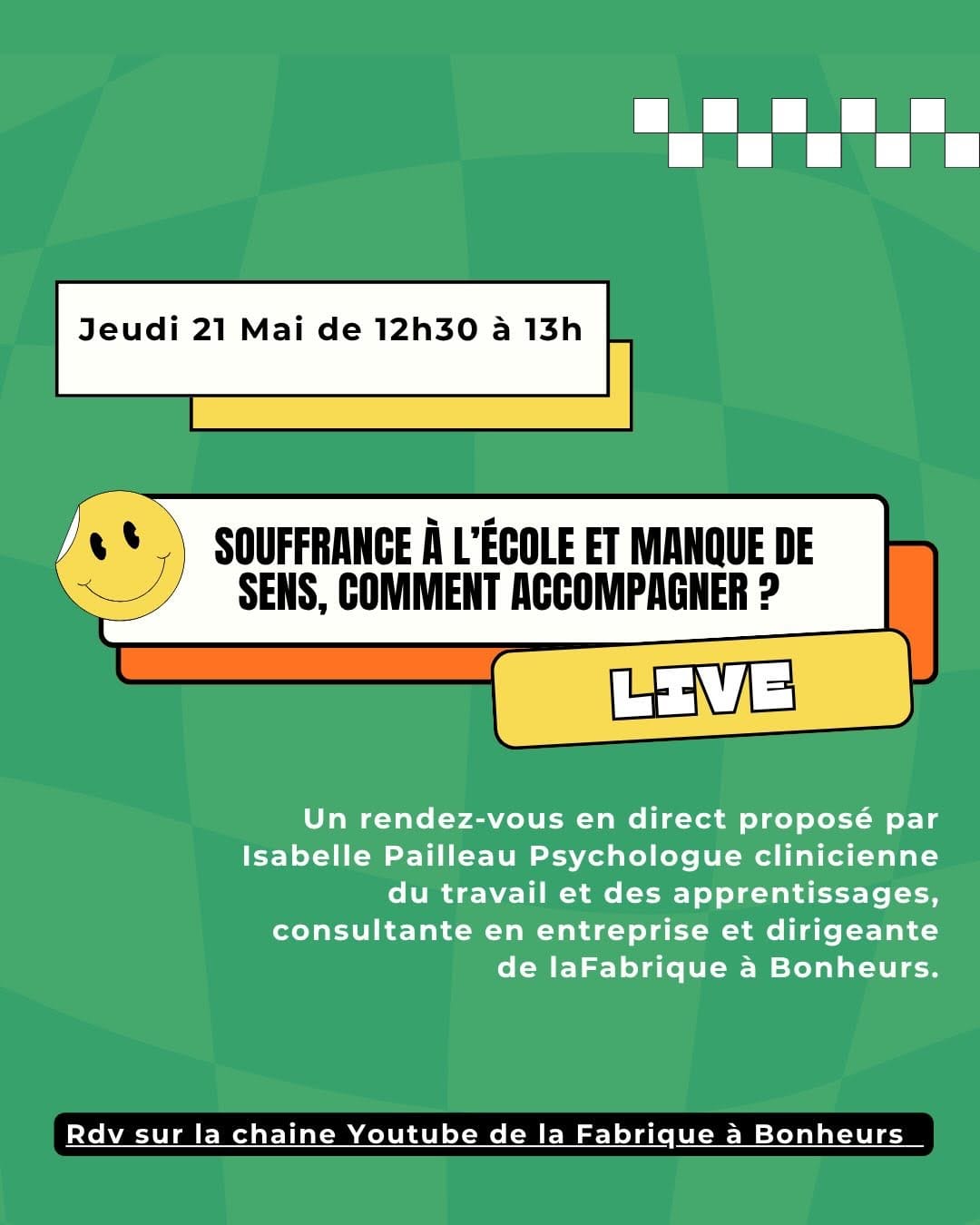 Post 3 by La fabrique à bonheurs| Académie de la Psychopédagogie Positive on Instagram (carousel)