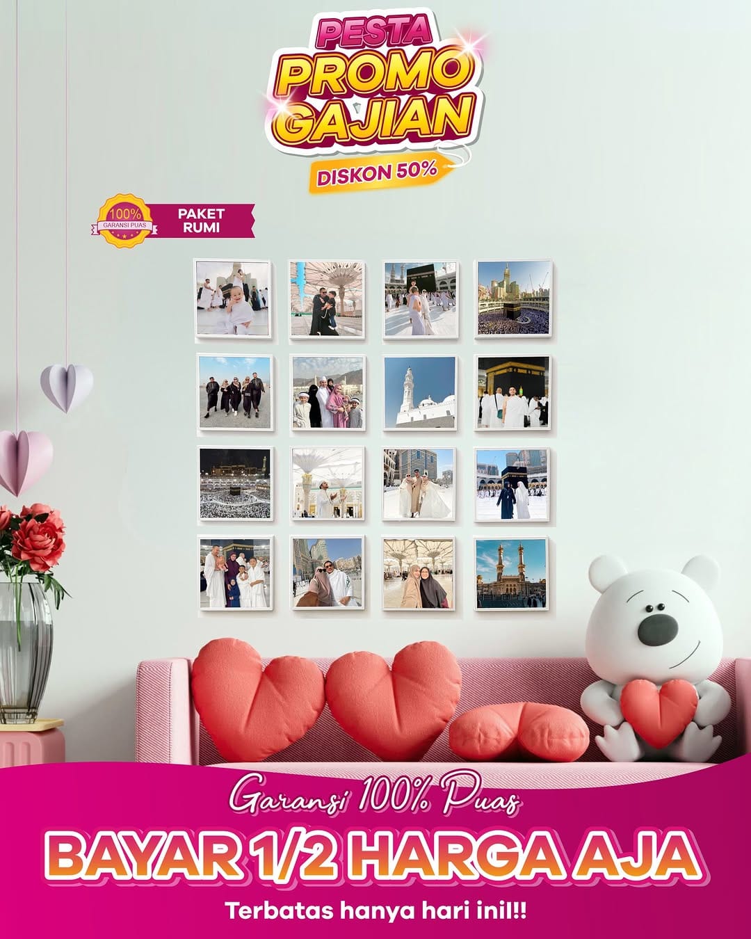 Post 3 by CETAK FOTO GRATIS ONGKIR on Instagram (image)